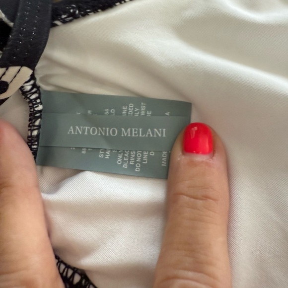 ANTONIO MELANI Black and White Swimsuit - Picture 8 of 9